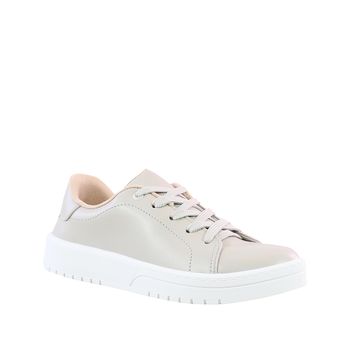 Tenis-Casual-Cinza-Textura-Lisa-|-Moleca-Tamanho--35---Cor--CINZA-0